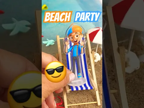 Blippi's DIY Beach Party is ALL YEAR ROUND! 🥳