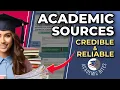 Why and How to Evaluate Sources for Your Academic Writing