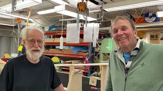 Visitor: Göran Marström Olympic sailor and composite beveloper and designer M 32 builder Tornado etc