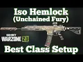 Call of Duty Warzone 2 0 - Best Iso Hemlock Class Setup New Unchained Fury Blueprint