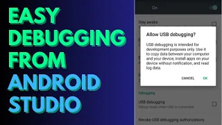 Run and Test App on Real Device from Android Studio USB Debugging