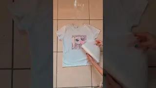 الطباعة على الملابس بطريقة سهلة وبسيطة في البيت 