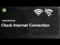 Android Check Internet Connection Code Stance