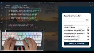 ASMR Programming - Password Generator With JavaScript