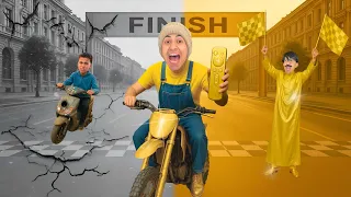 حماصه دخل سباق بالفطوطه الذهبيه ضد الاسكوتر الكهرباء الريموت السحري محمد عماد  حماصه دخل سباق بالفطوطه الذهبيه ضد الاسكوتر الكهرباء الريموت السحري محمد عماد