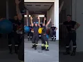 Lagu When the firemen dance 😂😂 #fire #fireman #shorts