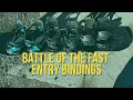 Comparing the BEST fast-entry snowboard bindings FASE vs SUPERMATIC vs REAR ENTRY