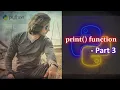 Python print - Part 3 format function Abhinav Tonk