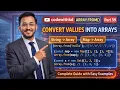 JavaScript Array from Method Convert Values into Arrays Explained with Examples Part 59