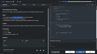 Find Maximum in an Array - Day 1