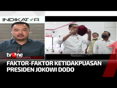 Tingkat Kepuasan Kepada Presiden Jokowi Menurun Drastis, Ini Penyebabnya