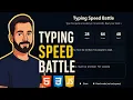 Typing Speed Battle Website HTML CSS JavaScript Project Tutorial Coding Project
