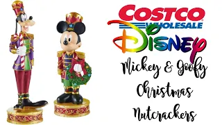Disney Musical Mickey Goofy Christmas Nutcracker Ornaments - Costco Disney Collection