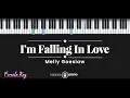 Download Lagu I'm Falling In Love - Melly Goeslaw (KARAOKE PIANO - FEMALE KEY)
