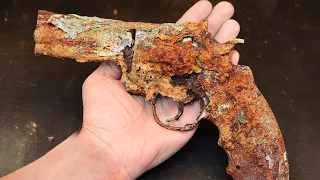 COLT Python 357 MAGNUM Gun Lighter Restoration