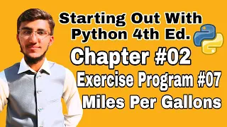starting out with Python Chapter 2 exercise Program 7 Miles Per Gallons Python Program