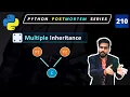 What is Multiple Inheritance in Python Different types of Inheritance in python