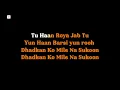 Roya Jab Tu - Karaoke Video | Mr. & Mrs. Mahi | Rajkummar, Janhvi | Vishal Mishra, Azeem Dayani