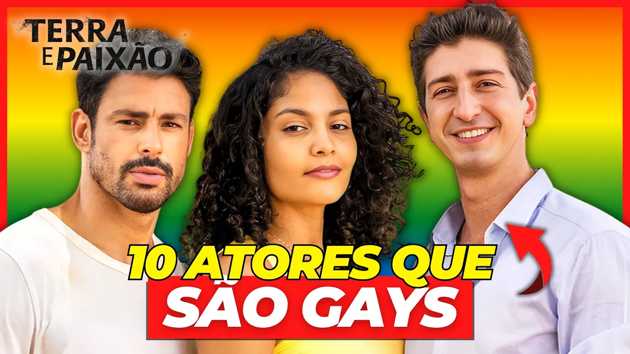 10 ATORES DE TERRA E PAIXÃO QUE SÃO GAYS E LÉSBICAS e VOCÊ NÃO SABIA! ????