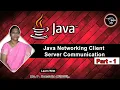 Java Networking Client server Communication Networking Concept Program Part - 1 Tamil Academy