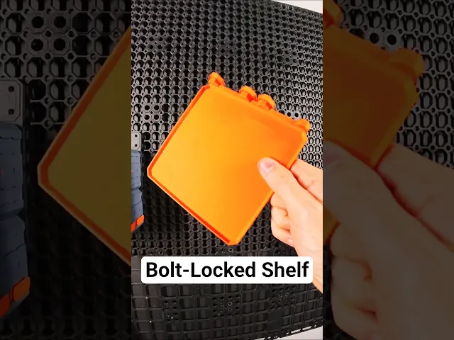 2x2 MU - Simple Bolt-Locked Shelf video thumbnail