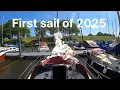Download Lagu First sail of 2025 on an Albin Ballad