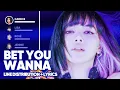 Download Lagu BLACKPINK feat. Cardi B - Bet You Wanna (Line Distribution + Lyrics Color Coded) PATREON REQUESTED