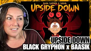 First Listen UPSIDE DOWN A Hazbin Hotel Song Black Gryph0n Baasik 