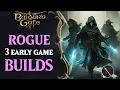 Baldur s Gate 3 Rogue Build Guide - Early Game Rogue Builds Including Multiclassing
