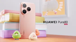 HUAWEI Pura 80 |  Flat Edge Screen and refined frosted glass finish that exudes modern elegance