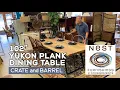 Live Edge Dining Table from Crate and Barrel
