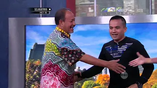 sahrul gunawan terkejut kedatangan sesama pemeran jin dan jun