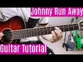 Johnny Run Away - Tones And I | Guitar Tutorial/Lesson | Easy How To Play (Chords)