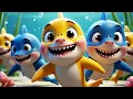 🎶 Baby Shark Countdown – Fun & Interactive Song for Kids! | Family of Sharks Counting Down 🦈🌊