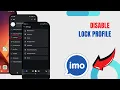 Disable Lock Profile On Imo Technologyglance