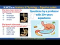 50 Digestive system practice questions by professor