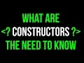 What are Constructors