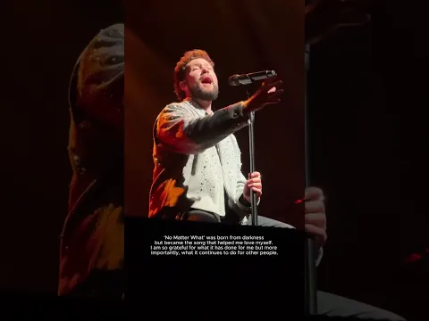 Hits different live. Every time. 🤍 #calumscott #nomatterwhat #britishmusician #live #fyp