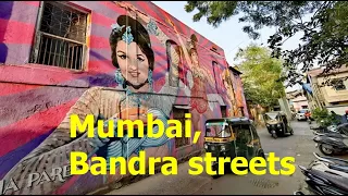 ინდოეთი - მუმბაის ქუჩებში ხეტიალი 🇮🇳 | Wandering the Streets of Mumbai, India 🇮🇳 #Mumbai #მუმბაი