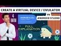 How to Create Virtual Device in Android Studio Step by Step - Setup Android Emulator