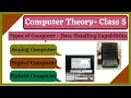 Types of computer - data handling capabilities Classification of computer in detail