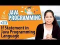 If Statement in Java Programming Language - Decision Making Statements in Java