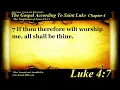 The Gospel of Luke Chapter 4 - Bible Book 42
