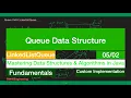 Queue Data Structure Part 2 LinkedListQueue Custom Implementation DSA Coding Series