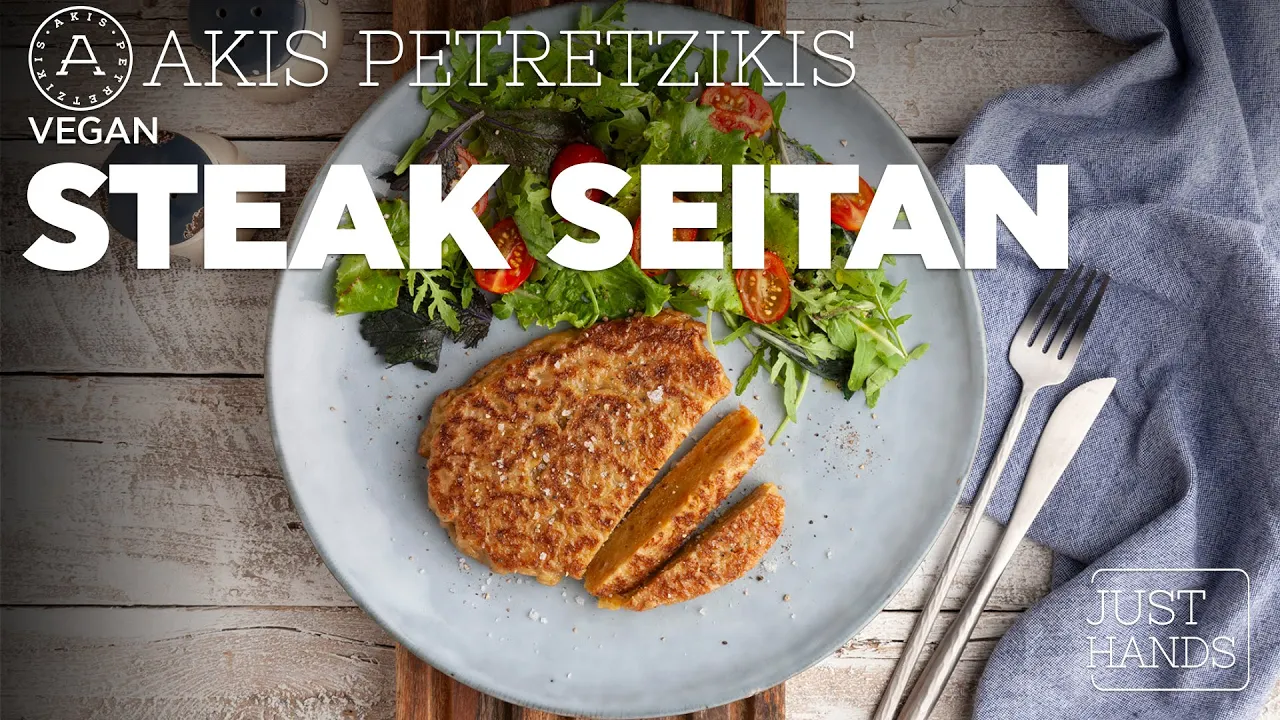 Vegan Steak Seitan   Akis Petretzikis