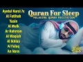 Download Lagu Beautiful and Peaceful Voice Reciting the Quran | Fatihah,Al-Kursi,Mulk,Yasin,ArRahman - Alaa Aqel
