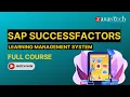 SAP SuccessFactors Learning Management System LMS Full Course ZaranTech