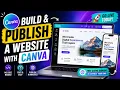 Build and Publish a Website in Canva in Minutes No Coding Needed