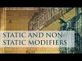 Lecture 25 Static and Non Static Modifiers