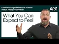 What You Can Expect to Feel with Dr Andrew Huberman for AG1